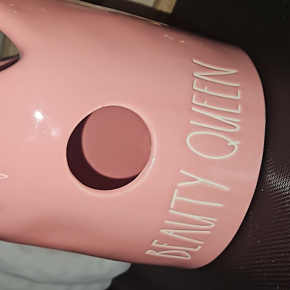 Rae Dunn Beauty Queen Crown Birdhouse in Pink - Picture 3 of 5